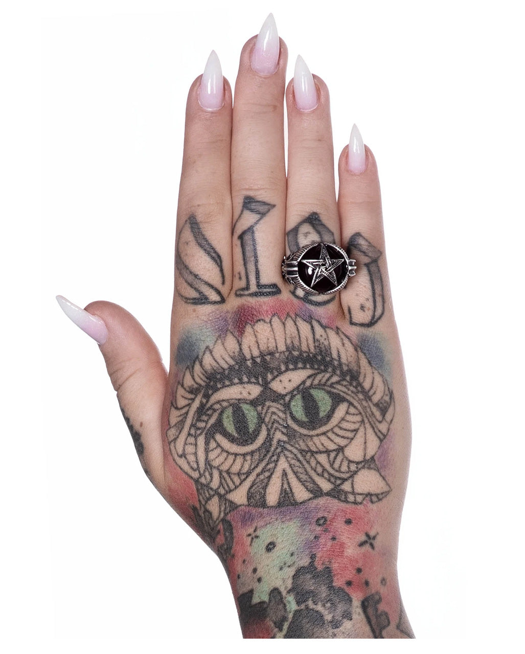 KILLSTAR Zeke Pentagram Ring