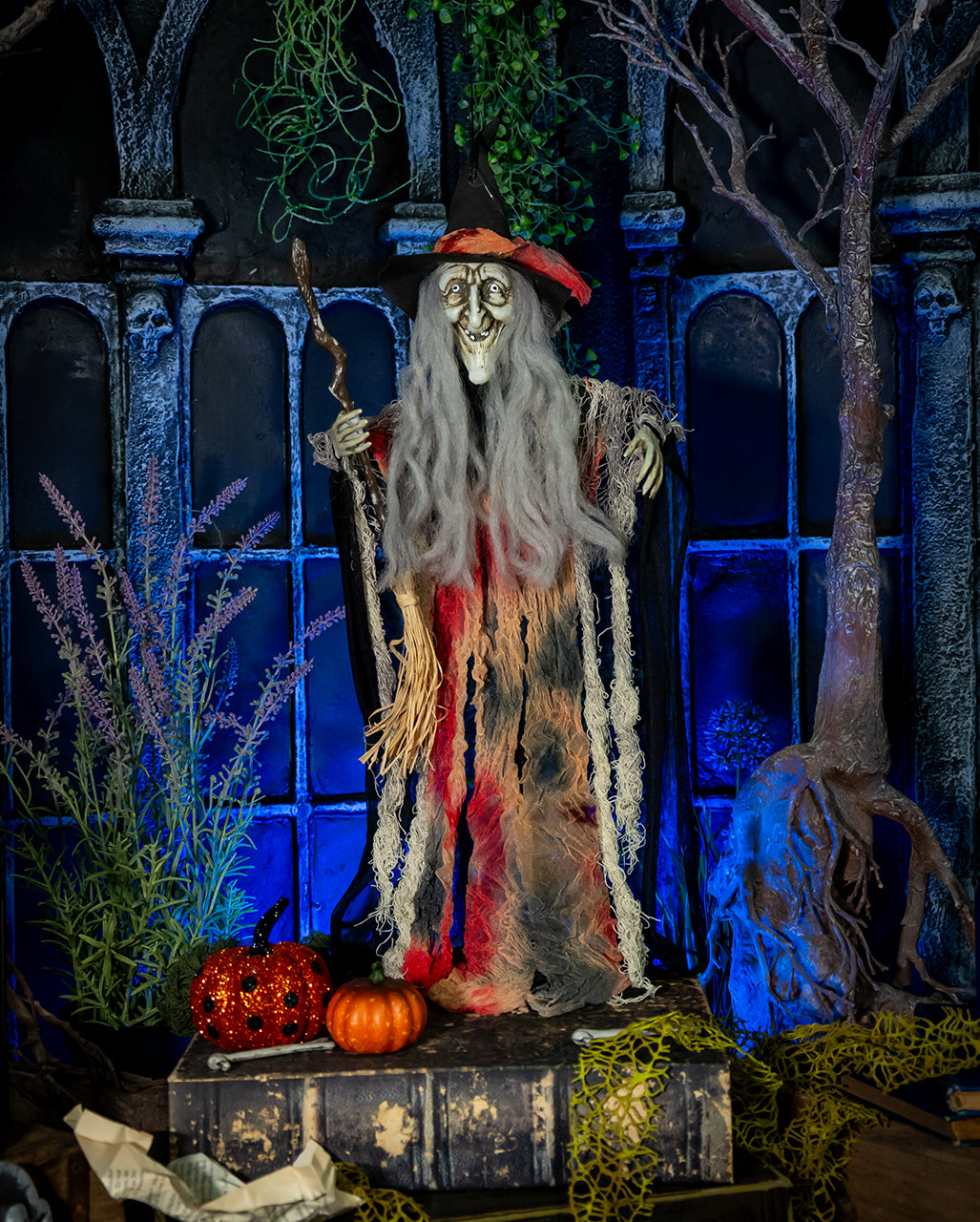 Classic Witch As A Hanging Figure 70cm