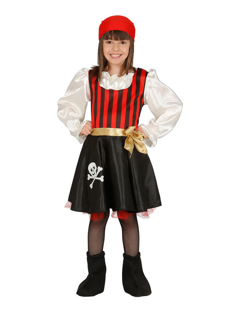 Kleine Freibeuterin Mädchenkostüm