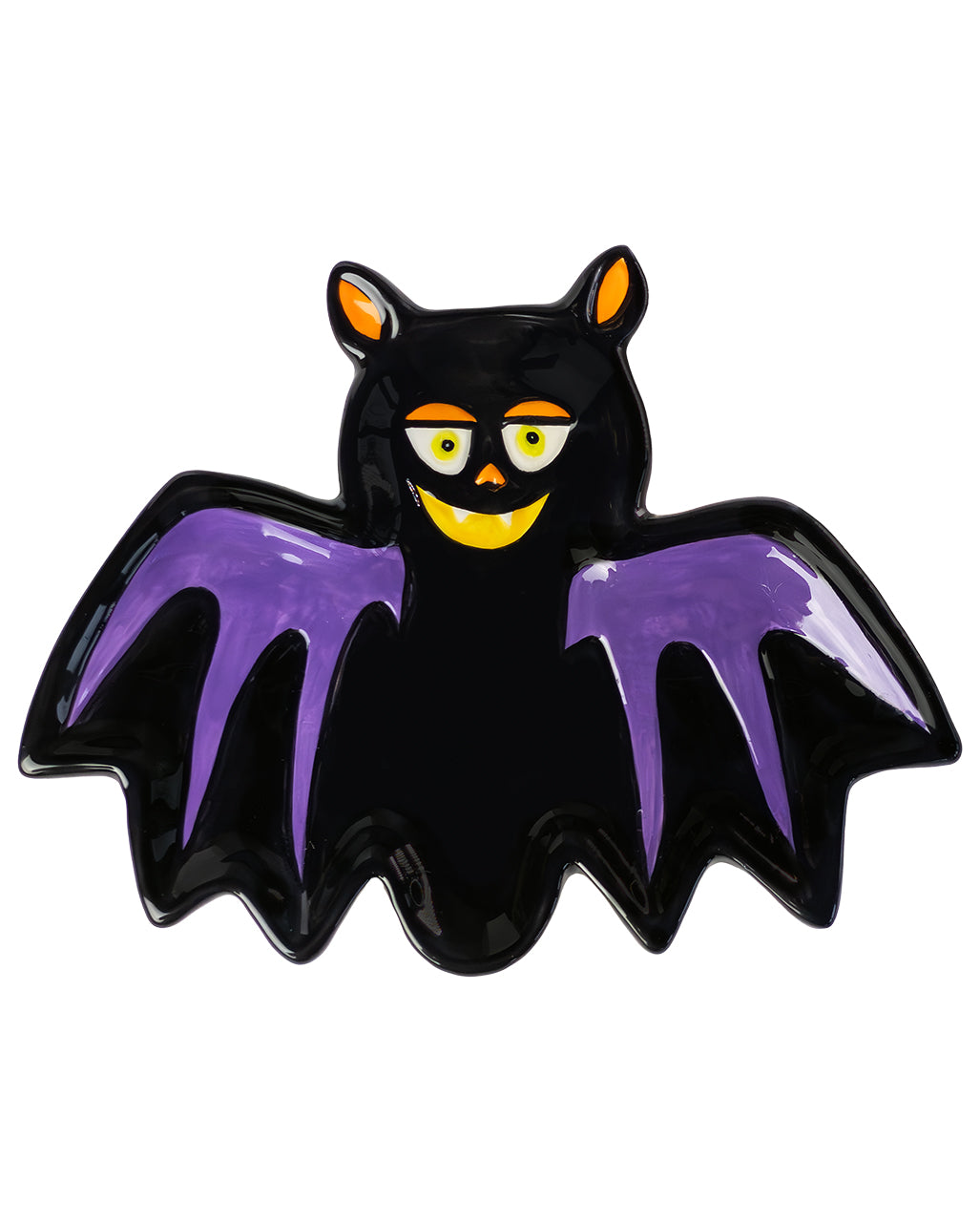 Small Bat Ceramic Plate 18cm