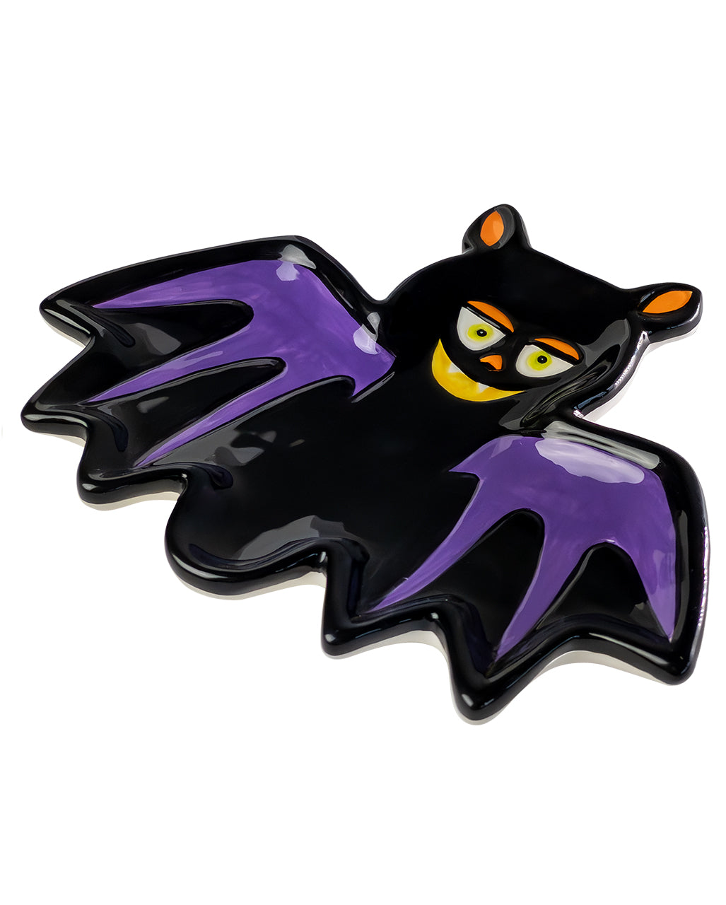 Small Bat Ceramic Plate 18cm