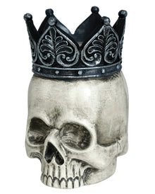 Pequeña Calavera Con Corona, 14 X 11 Cm