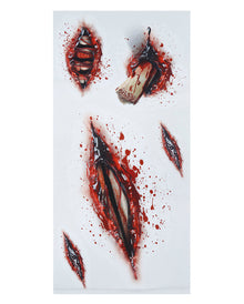 Knochenbruch & Fleischwunden SFX Tattoo