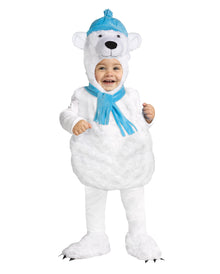 Knuddeliger Polar Bär Babykostüm