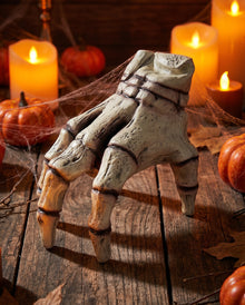 Krabbelnde Skeletthand mit Bewegung & Sound