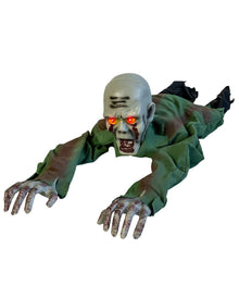 Crawling Zombie Animatronic With Light & Sound
