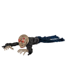 Krabbelnder Zombie mit Licht & Sound 140cm