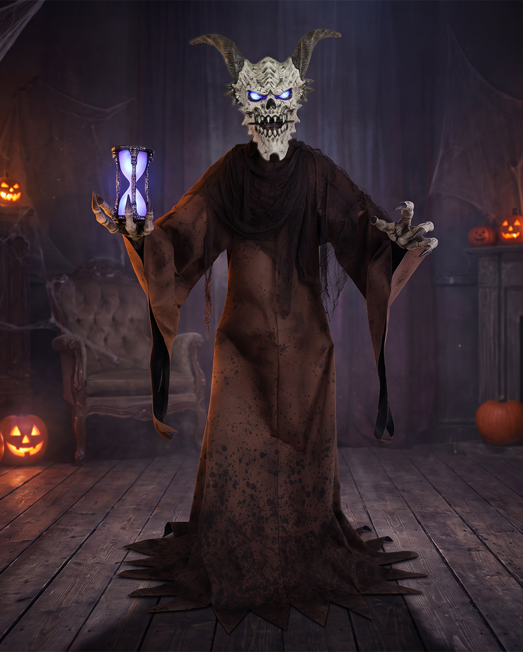 Kronos Time Demon Halloween Animatronic 213cm