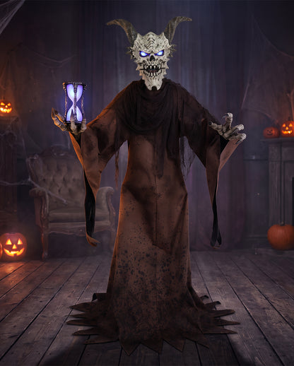 Kronos Time Demon Halloween Animatronic 213cm