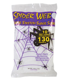 Halloween Spinnennetz weiß 40gr.