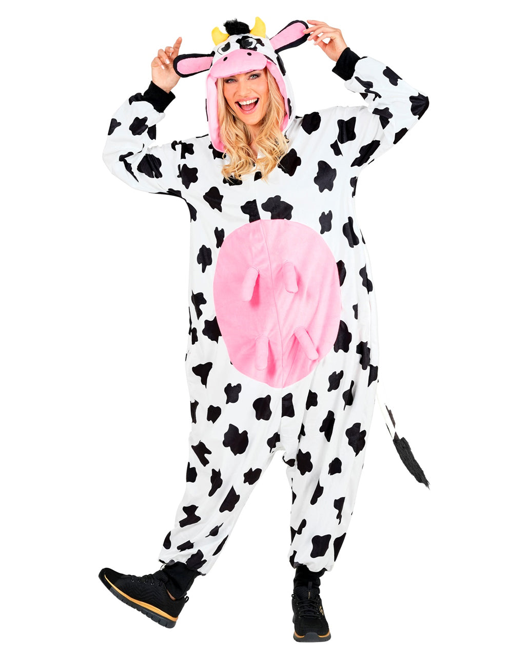 Kuh Onesie Plüschkostüm