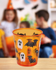 Kinderfreundliche Partybecher mit Halloween Motiv