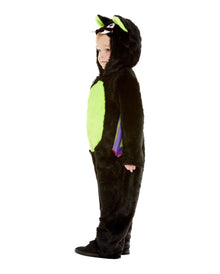 Flauschiger Fledermaus Onesie für Kinder