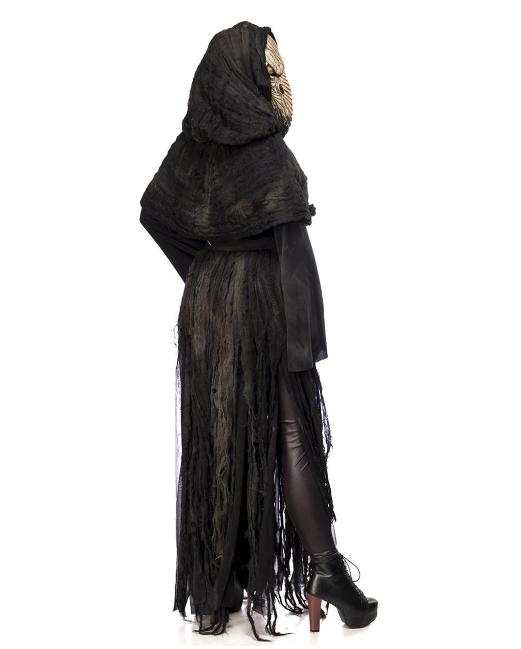 Lady Pest Doktor Damenkostüm mit Schnabelmaske