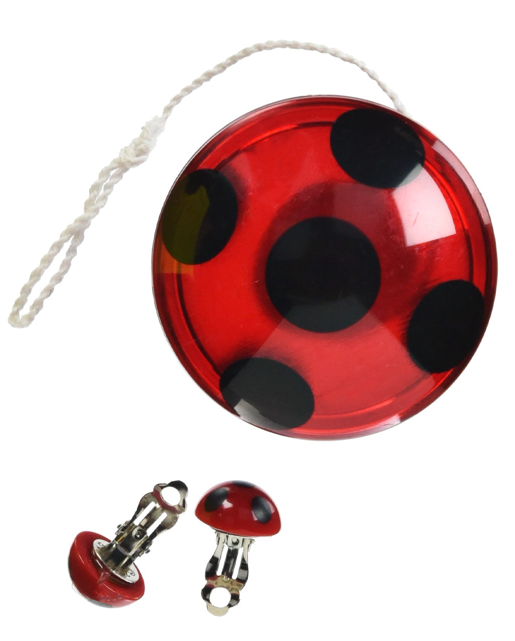 Ladybug JoJo und Clip Ohrringe für Mädchen