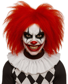 Feuerrote Nackenlange Clown Perücke