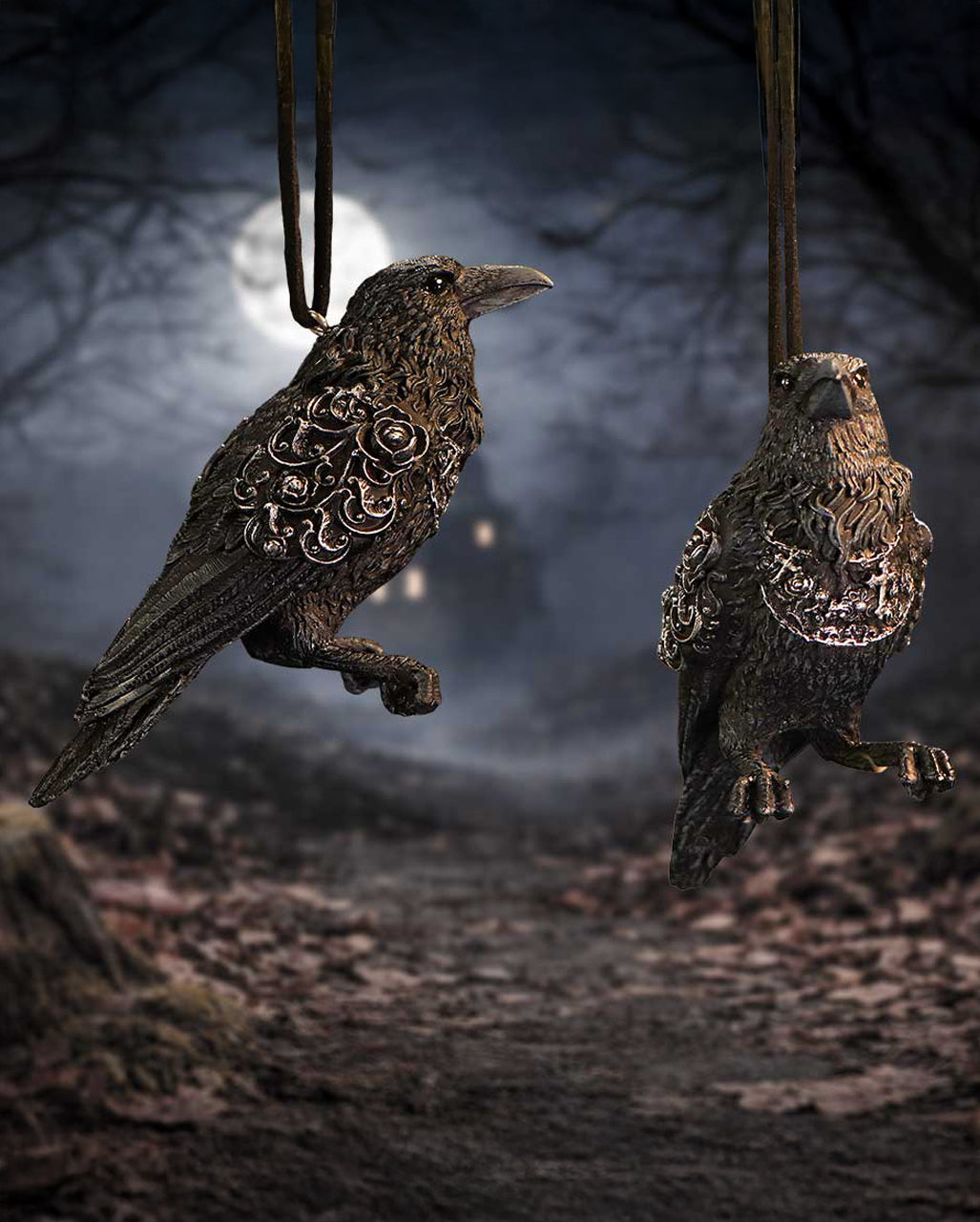 Last Omen Raven Hänge Ornament 7cm