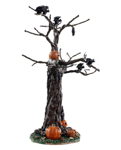 Lemax Spooky Town - Batty for Pumpkins Tree
