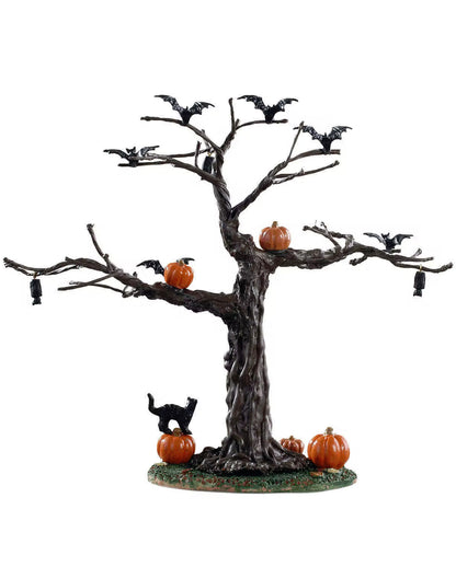 Lemax Spooky Town - Batty for Pumpkins Tree