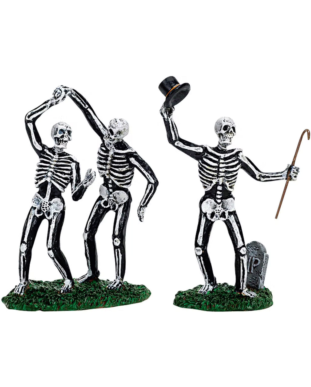 Lemax Spooky Town - Set Di 2 Scheletri Danzanti