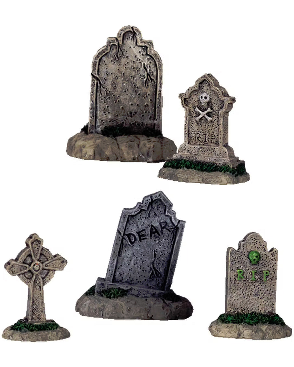 Lemax Spooky Town - Grabsteine 5er Set