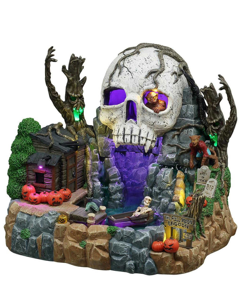 Lemax Spooky Town - La Laguna De La Luna Llena