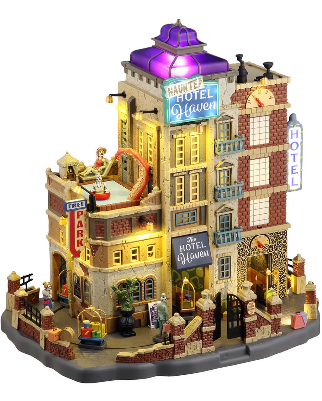 Lemax Spookstad - Het Spookhotel Haven