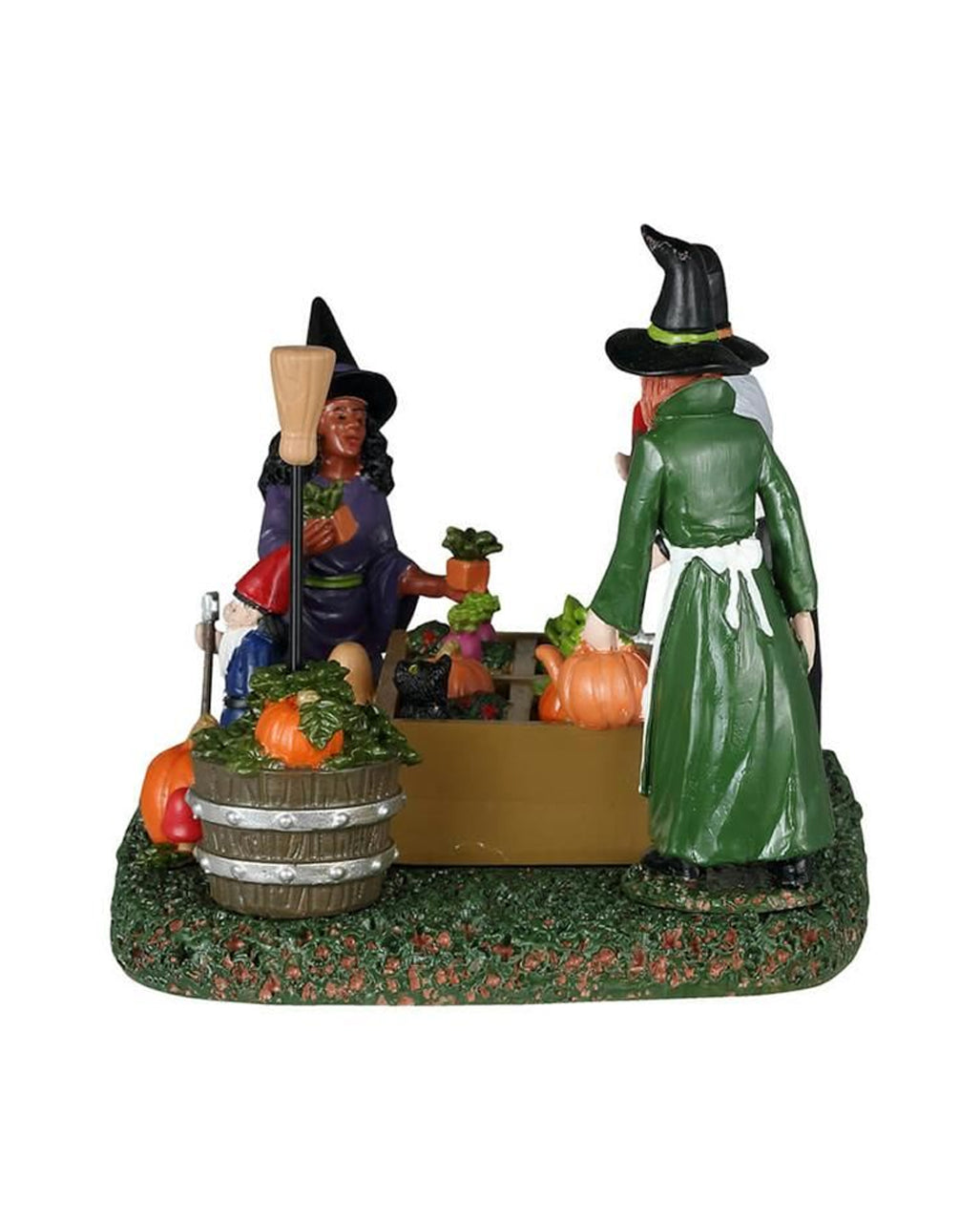 Lemax Spooky Town - Witches' Community Garden