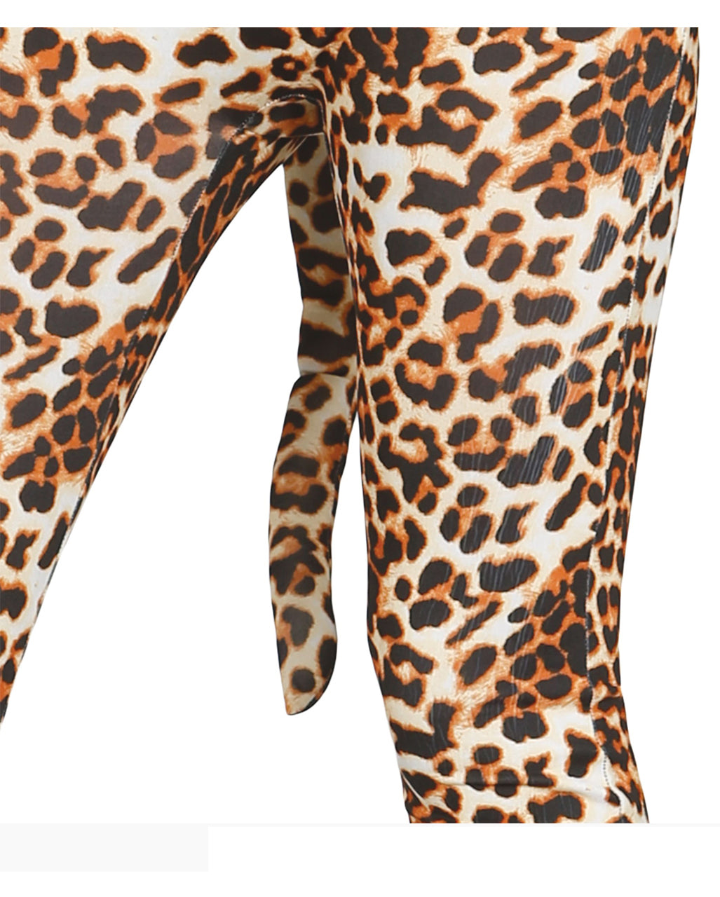 Catsuit mit Leo-Print