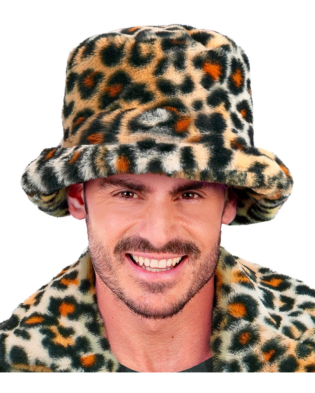 Leopardenmuster Plüschhut