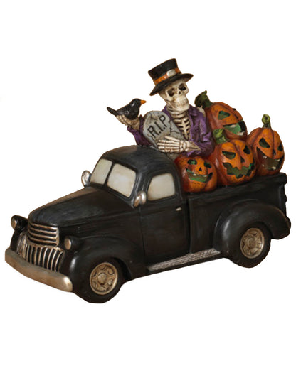 Pick Up Lumineux D'Halloween Avec Squelette 24cm