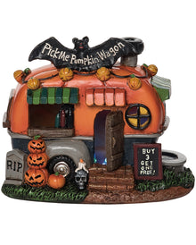 Pick Me Pumpkin Wagen leuchtend 13cm