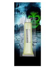 Neongrünes Schwarzlicht Make-up