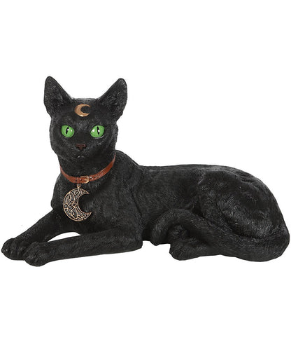 Liggende Kat Met Maansikkel 30cm
