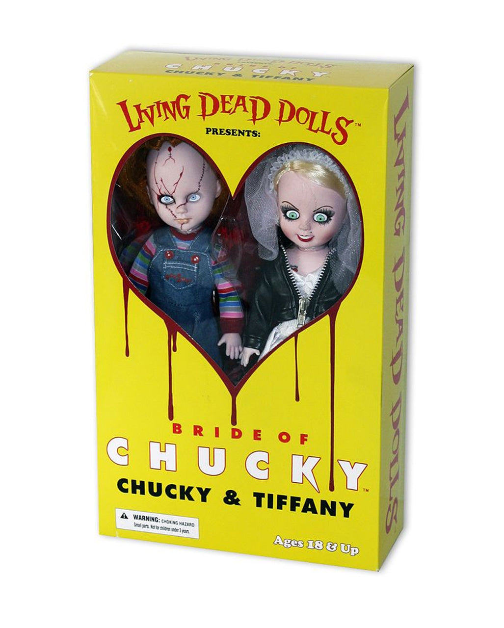 Living Dead Dolls Chucky und Tiffany Set 25cm