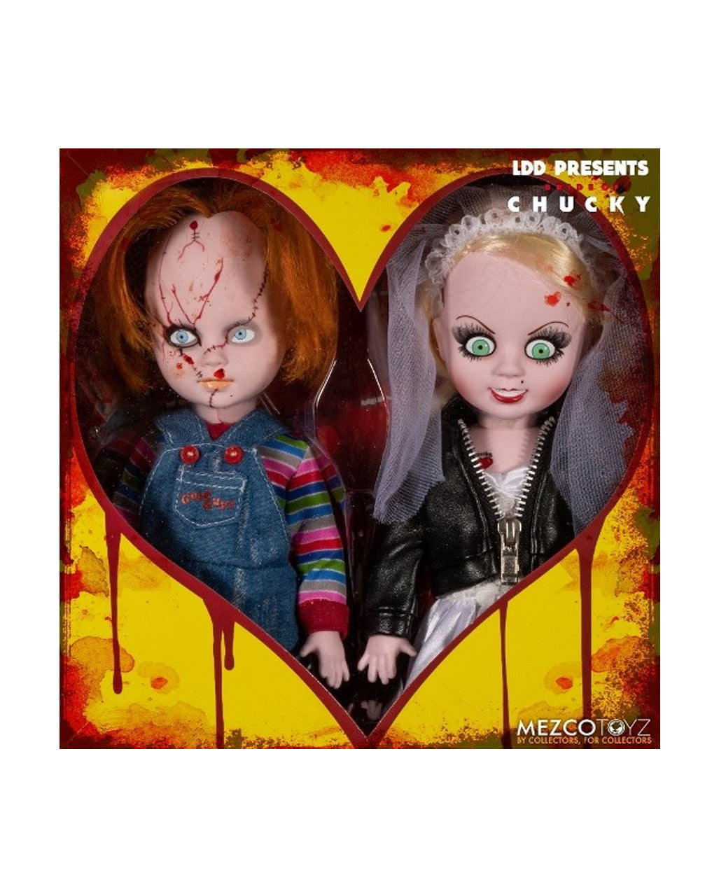 Living Dead Dolls Chucky und Tiffany Set 25cm
