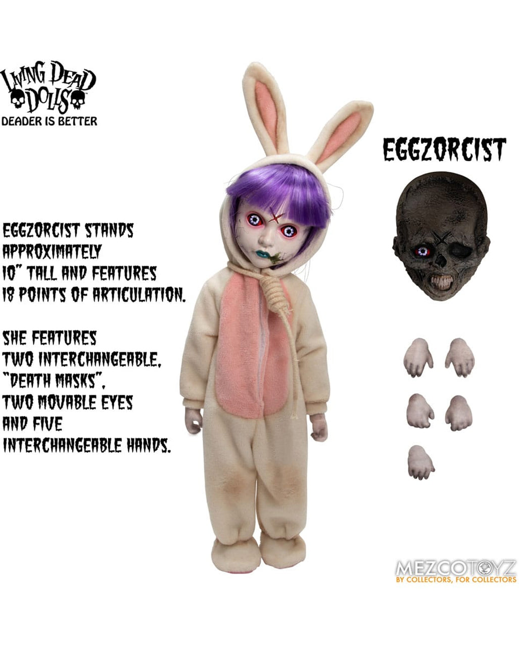 Living Dead Dolls Eggzorcist Actionfigur 25cm