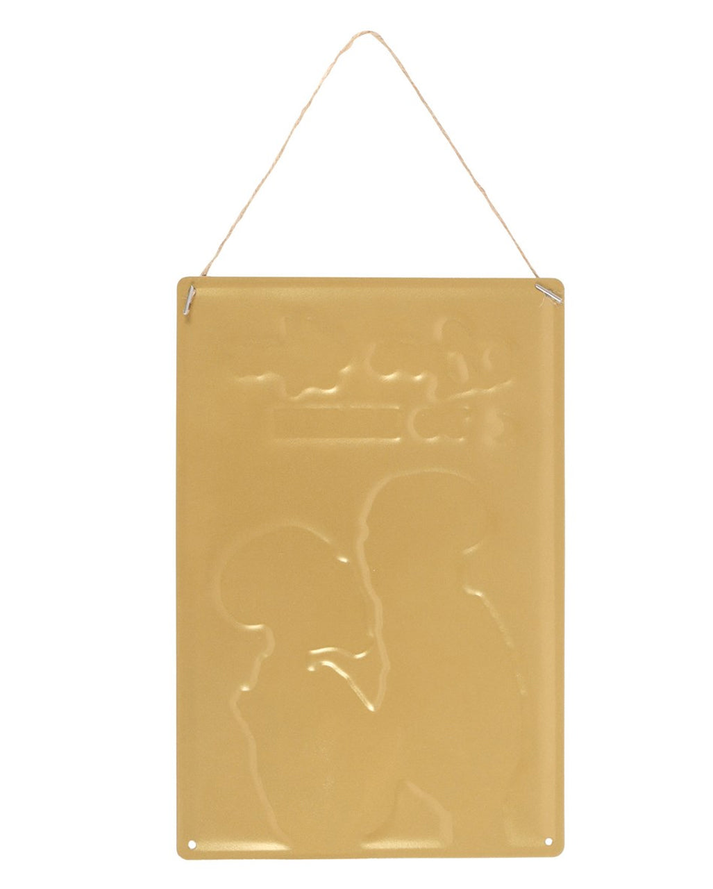 "Love You To Death" Skeleton Couple Metal Sign 30x20cm