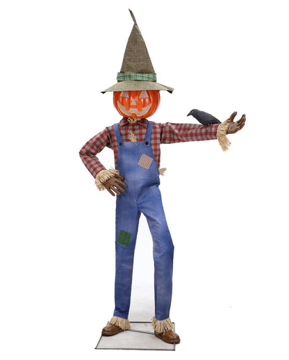 Grappige Vogelverschrikker Halloween Animatronic 180cm