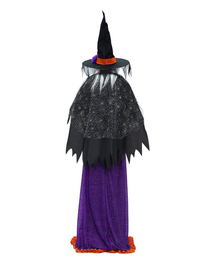 Madame Morbella Wahrsagende Hexe Halloween Animatronic 182cm