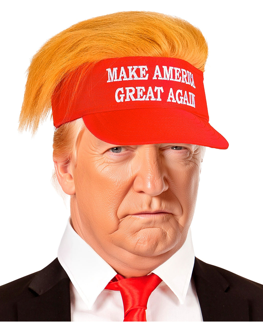 Make America Great Again Schirmmütze mit Plüschhaaren