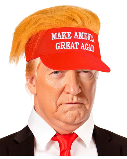 Make America Great Again Schirmmütze mit Plüschhaaren