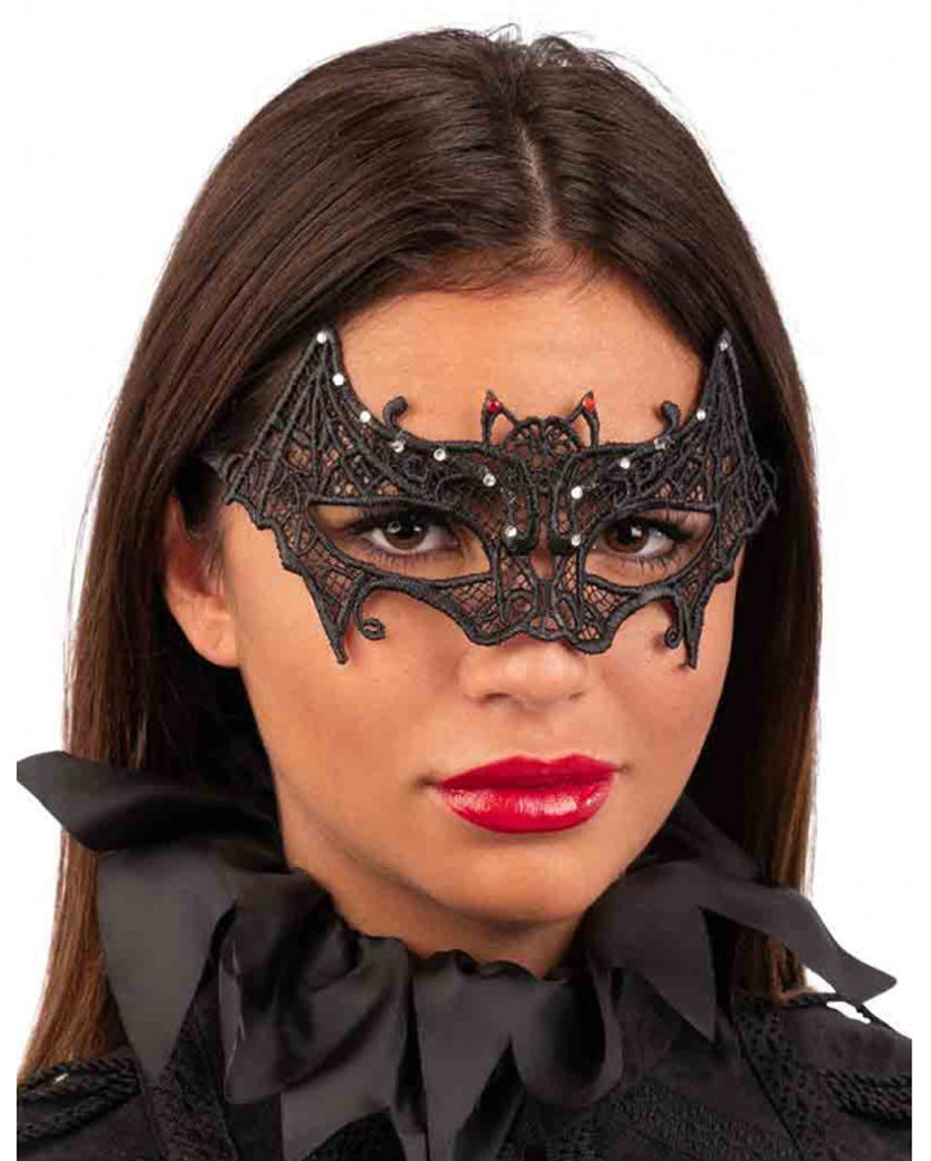 Macramé Bat Eye Mask