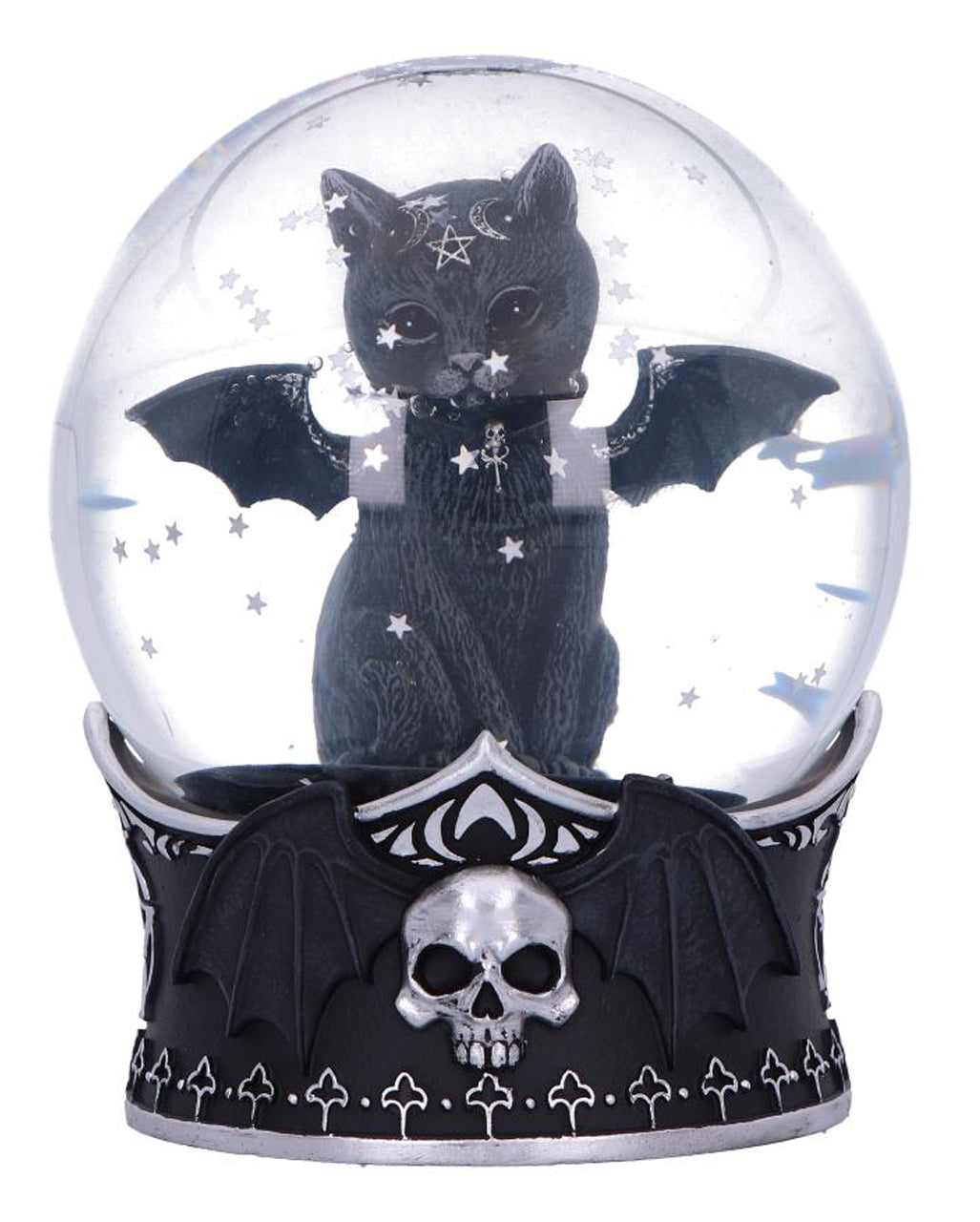 Gothic-Schneekugel Malpuss 13cm
