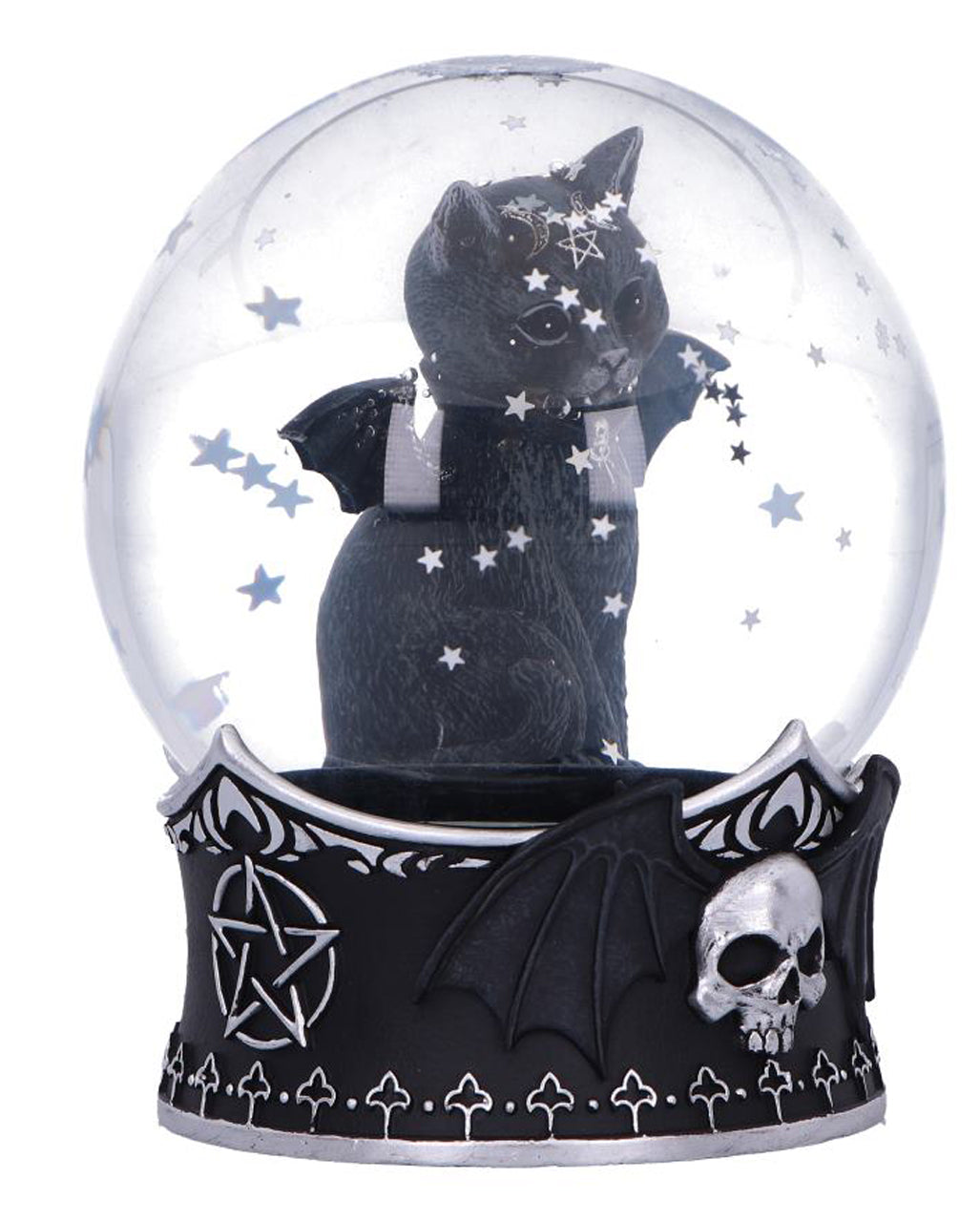 Gothic-Schneekugel Malpuss 13cm