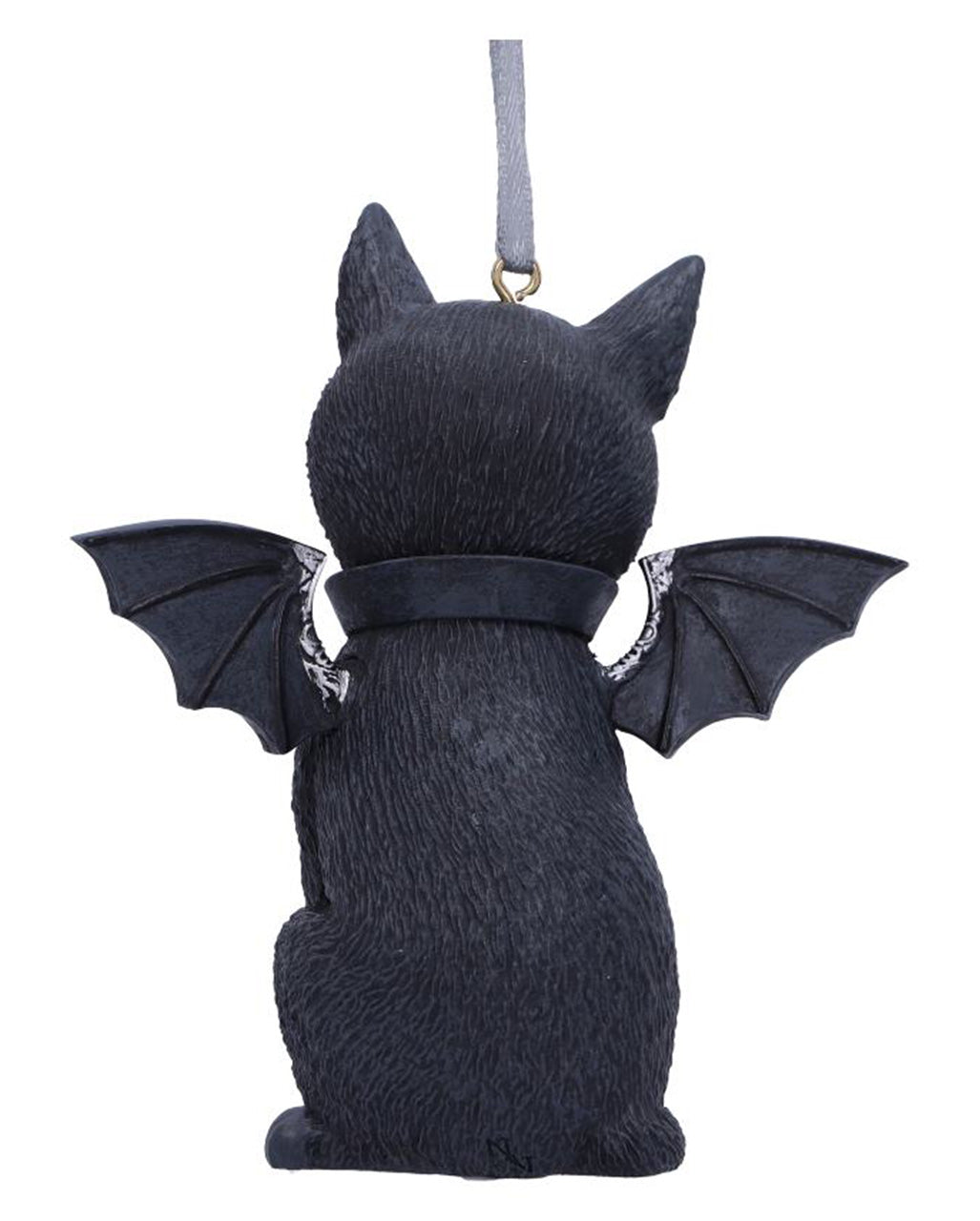 Malpuss Hexenkatze Christbaumkugel 9cm