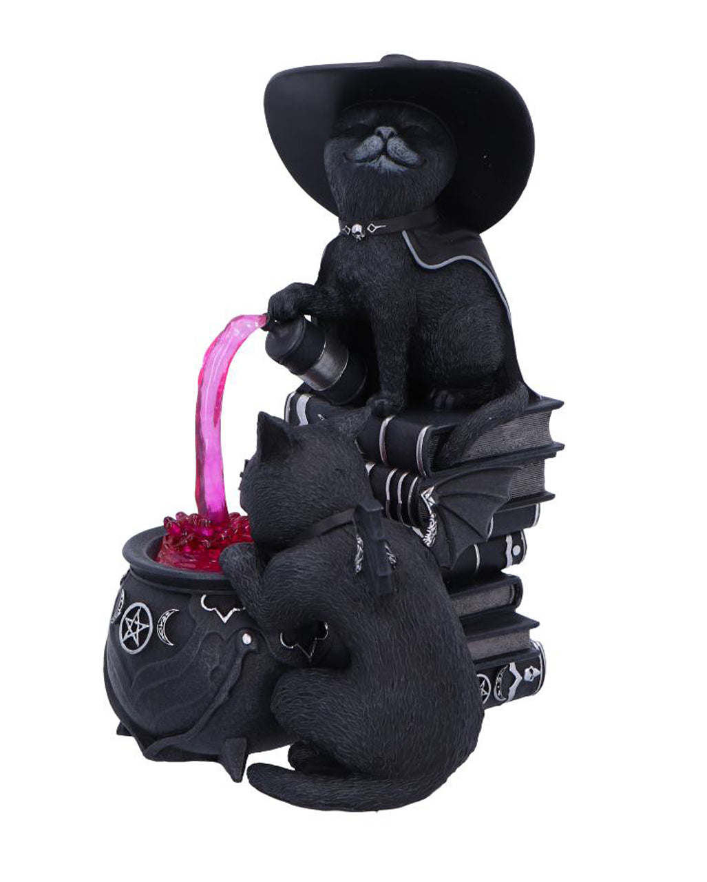 Malpuss & Purrah mit Hexenkessel Cult Cuties Figuren 18,5cm