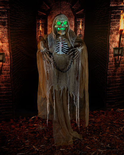 Mantus Skeleton Demon With Movement, Sound & Light 183cm