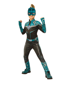 Kree Captain Marvel Kinderkostüm Blau