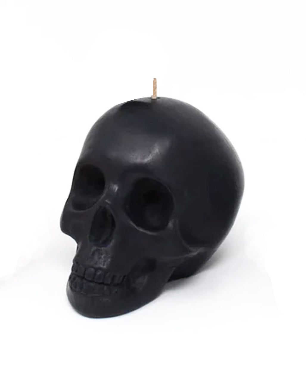 Medium Totenkopf Kerze mit Vanille Duft 8cm